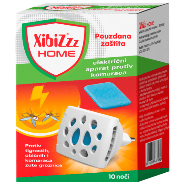 XIBIZ home aparat protiv komarca + 10 tableta