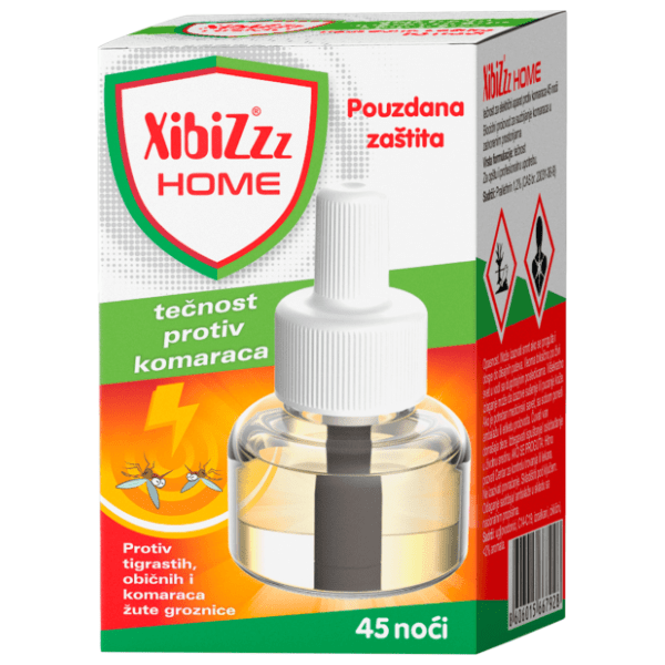 XIBIZ home tečnost za aparat protiv komaraca 35ml
