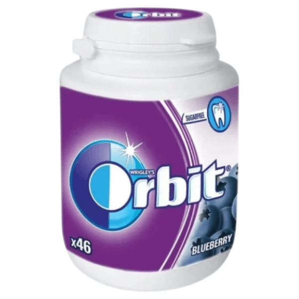 Žvake ORBIT blueberry 46kom