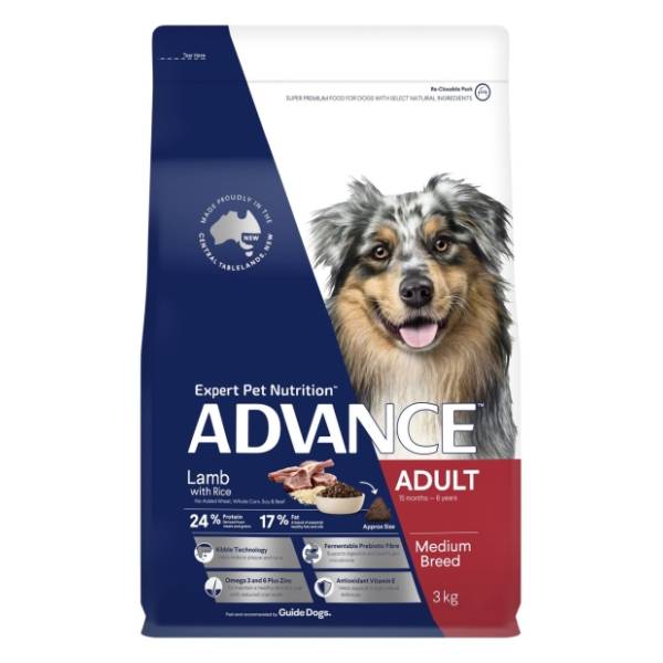 ADVANCE hrana za odrasle pse jagnjetina i pirinač 3kg