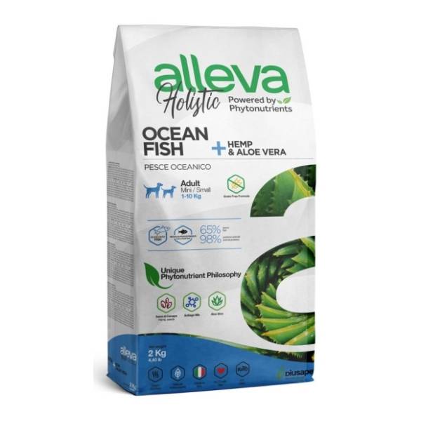 ALLEVA Holistic hrana za pse okeanska riba 2kg