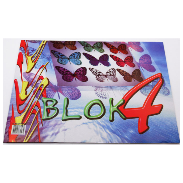 Blok broj 4 ILIJANUM 10listova 1kom