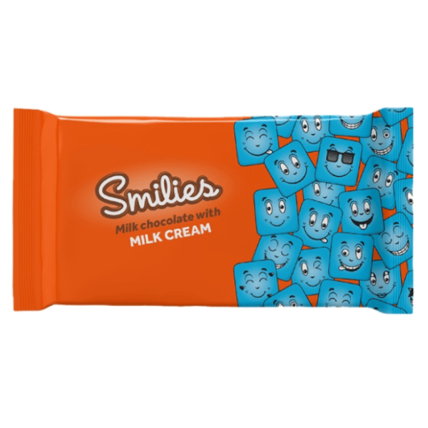 Čokolada SMILIES mlečni krem 94g