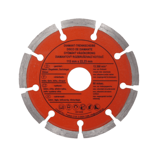 CONMETALL 115 mm dijamantska rezna ploča