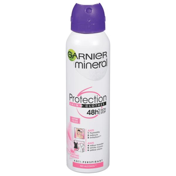 Dezodorans GARNIER Protection 6 cotton fresh 150ml