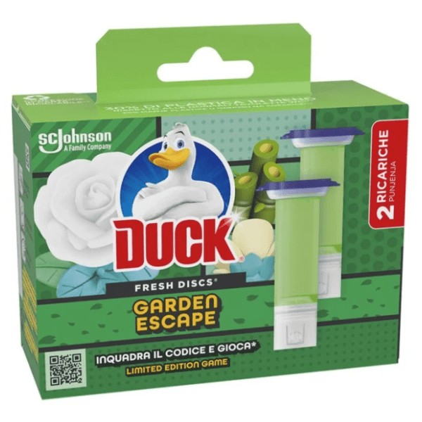 DUCK WC osveživač disc garden escape 72ml