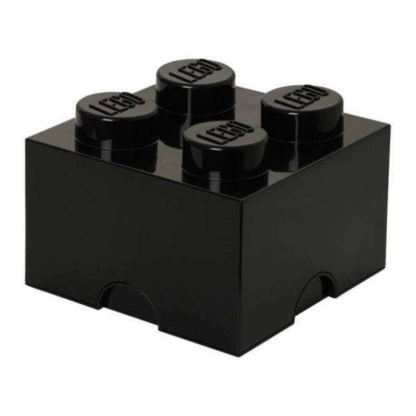 LEGO kutija za odlaganje (4) crna