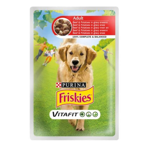 FRISKIES Adult govedina i krompir 100g