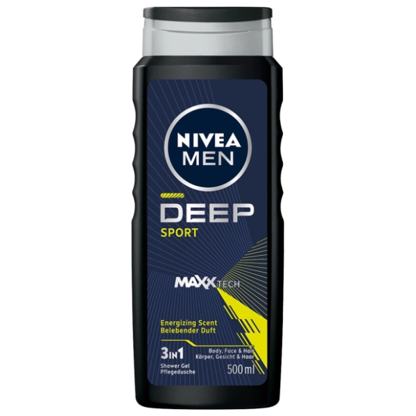Gel za tuširanje NIVEA Men deep sport 500ml