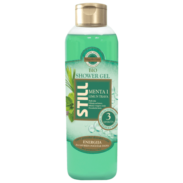 Gel za tuširanje STILL Bio menta i limun trava 500ml