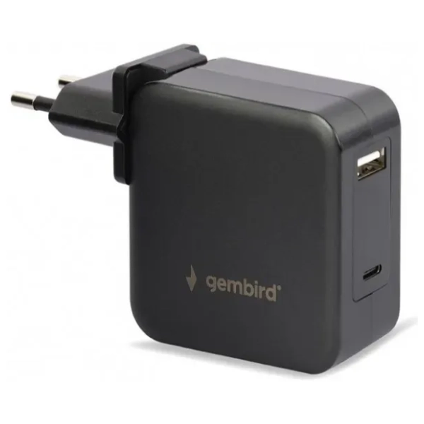 GEMBIRD punjač za laptop univerzalni 60W USB Type-C PD (10 konektora) NPA-PD60-01