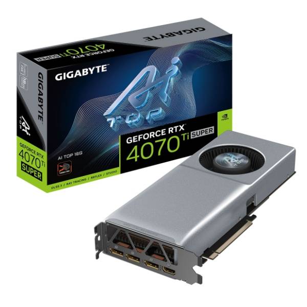 GIGABYTE nVidia GeForce RTX 4070 Ti SUPER AI TOP 16GB GDDR6X 256-bit grafička kartica