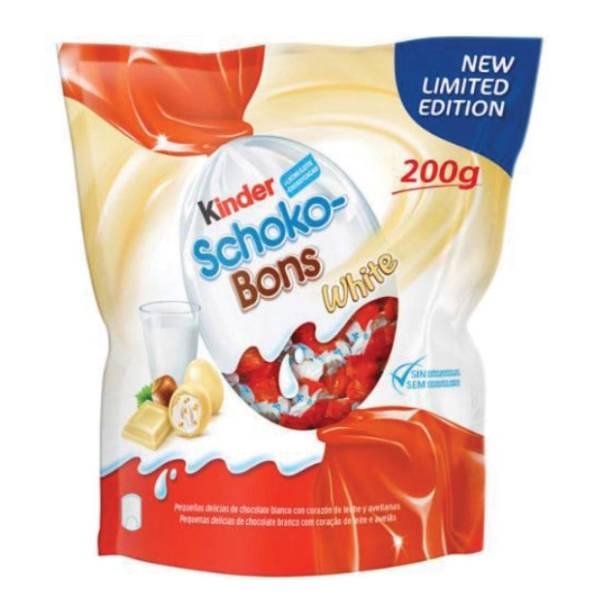 KINDER schoko bons white 200g
