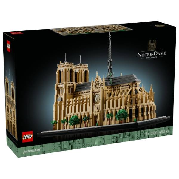 LEGO Architecture pariski Notr Dam 21061
