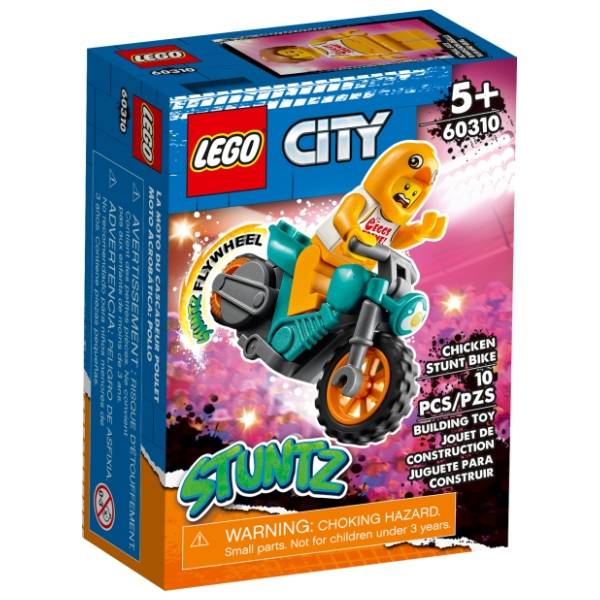 LEGO City akrobatski motor pile 60310