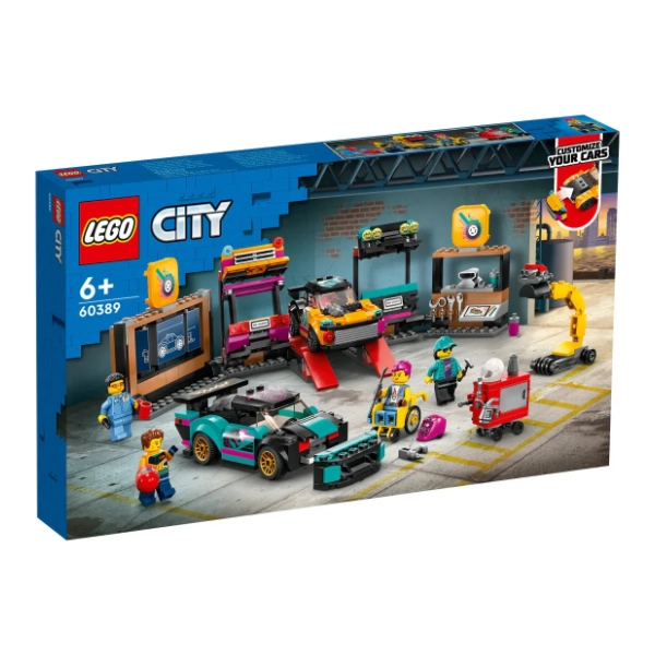 LEGO City garaža za modifikovanje automobila 60389