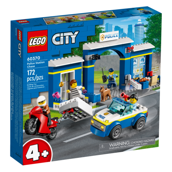 LEGO City jurnjava i policijska stanica 60370