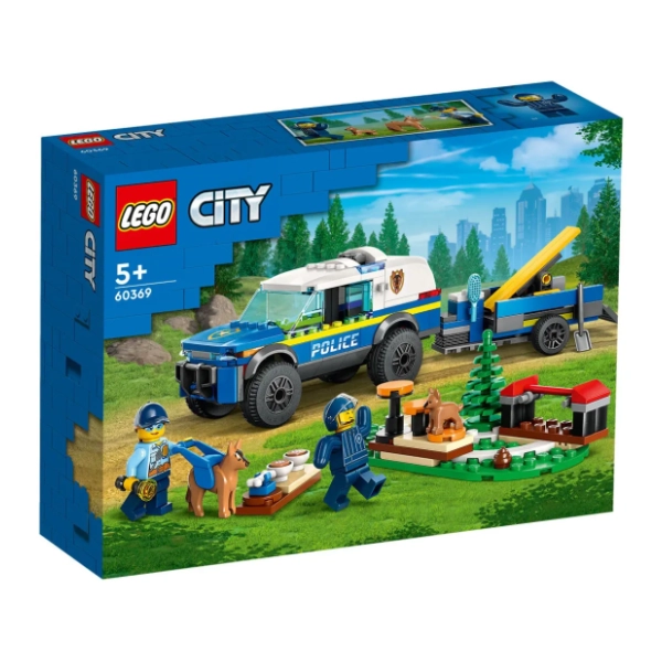 LEGO City mobilna obuka policijskih pasa 60369