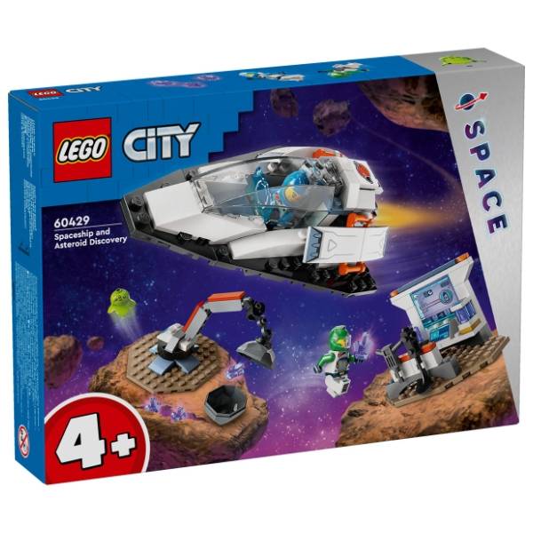 LEGO City otkrivanje svemirskih brodova i asteroida 60429