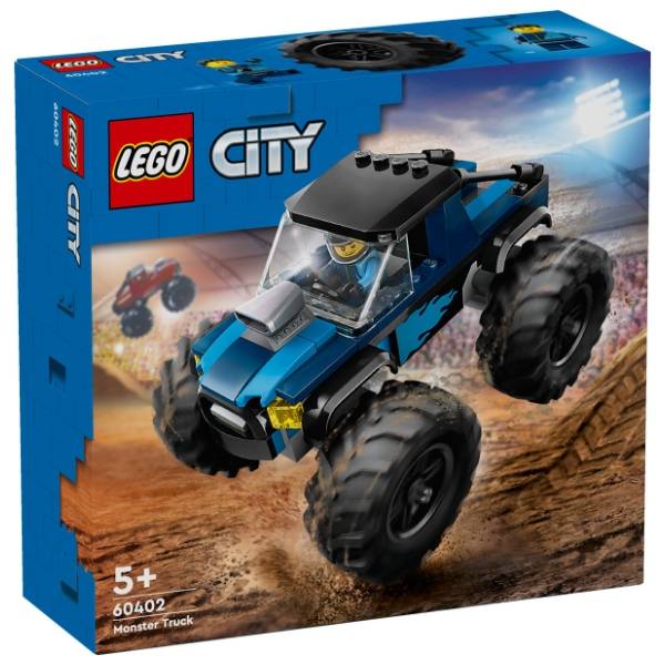 LEGO City plavi čudovišni kamion 60402