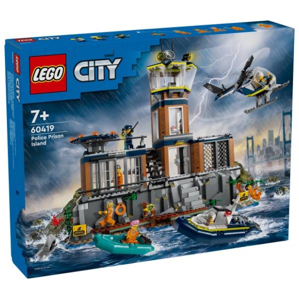 LEGO City policijsko zatvorsko ostrvo 60419