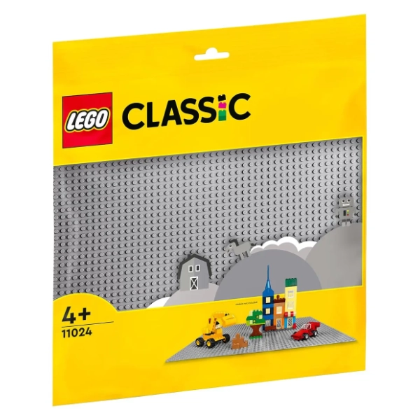 LEGO Classic siva podloga za gradnju 11024