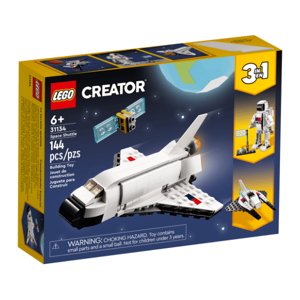 LEGO Creator 3in1 Spejs šatl 31134