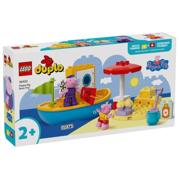 LEGO DUPLO Pepa Prase i putovanje brodićem 10432