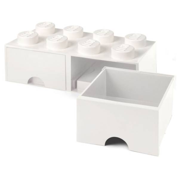 LEGO fioka za odlaganje (8) bela