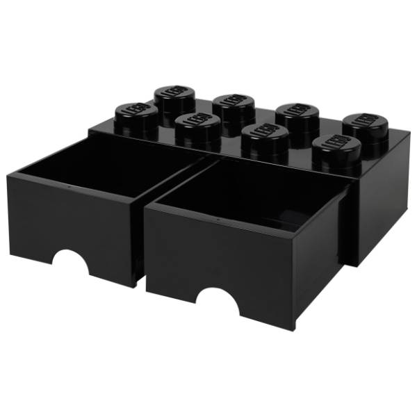 LEGO fioka za odlaganje (8) crna