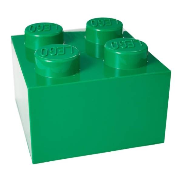 LEGO fioka za odlaganje (4) tamnozelena