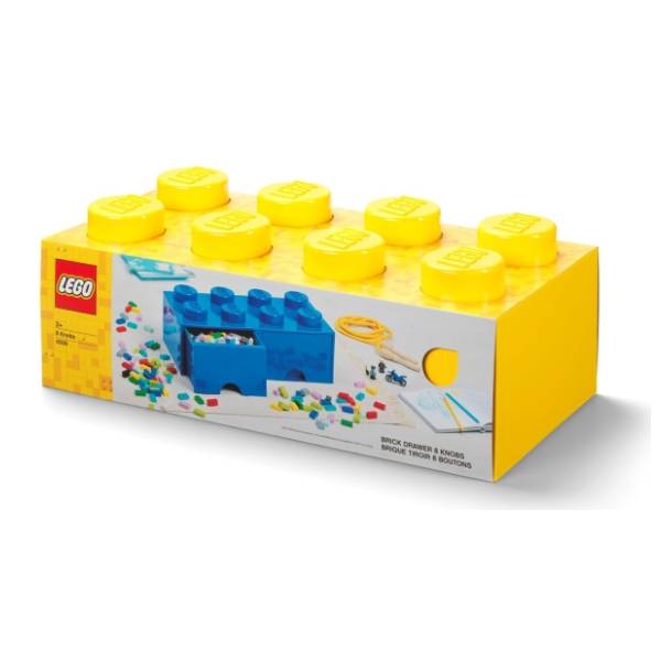 LEGO fioka za odlaganje (8) žuta