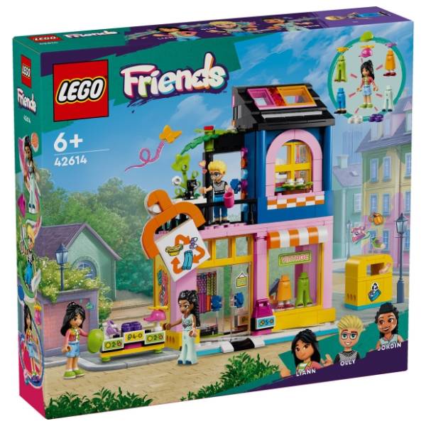 LEGO Friends prodavnica vintidž mode 42614