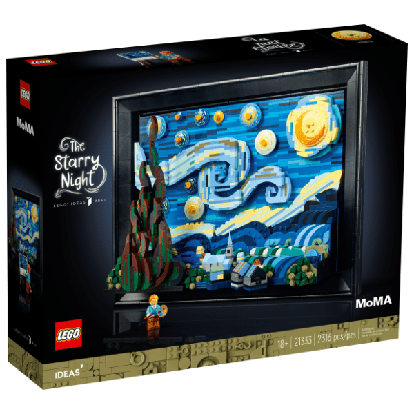 LEGO Ideas Vinsent van Gog zvezdana noć 21333
