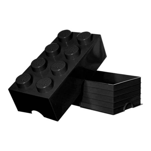 LEGO kutija za odlaganje (8) crna