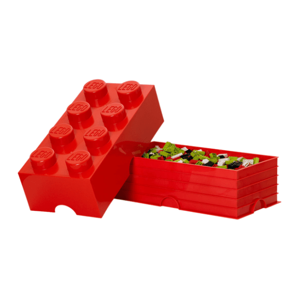 LEGO kutija za odlaganje (8) crvena