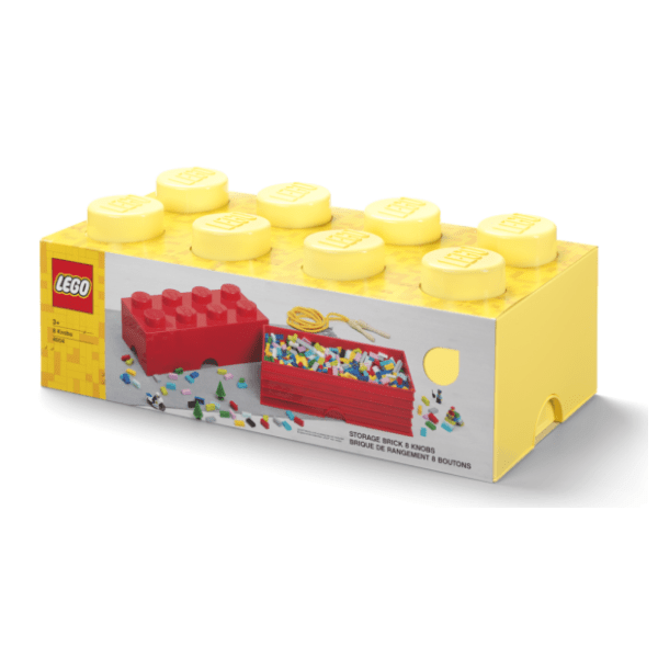 LEGO kutija za odlaganje (8) svetlo žuta