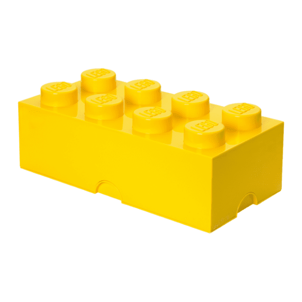 LEGO kutija za odlaganje (8) žuta