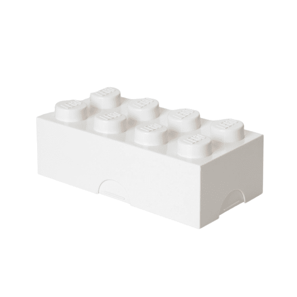 LEGO kutija za odlaganje mala (8) bela