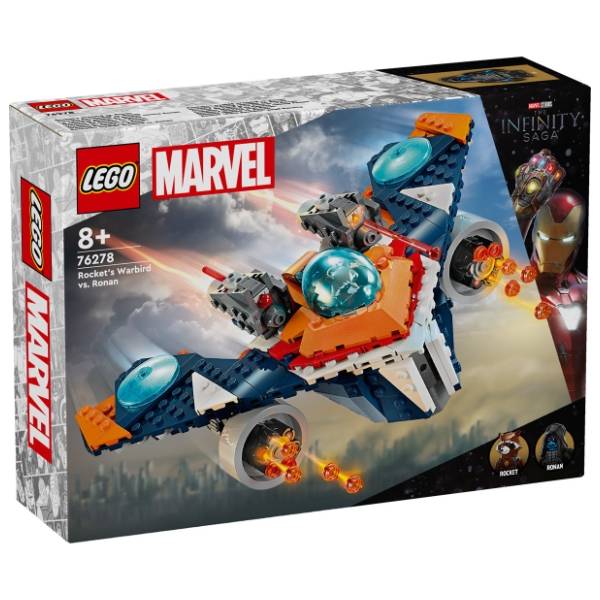 LEGO Marvel Roketova ratna ptica protiv Ronana 76278