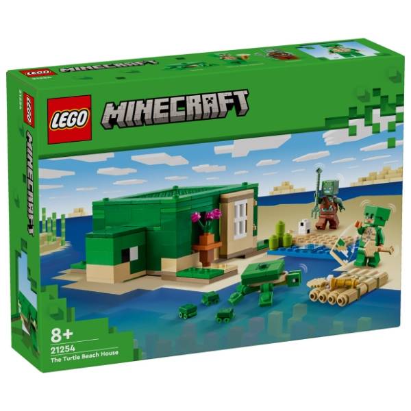 LEGO Minecraft kuća kornjača na plaži 21254
