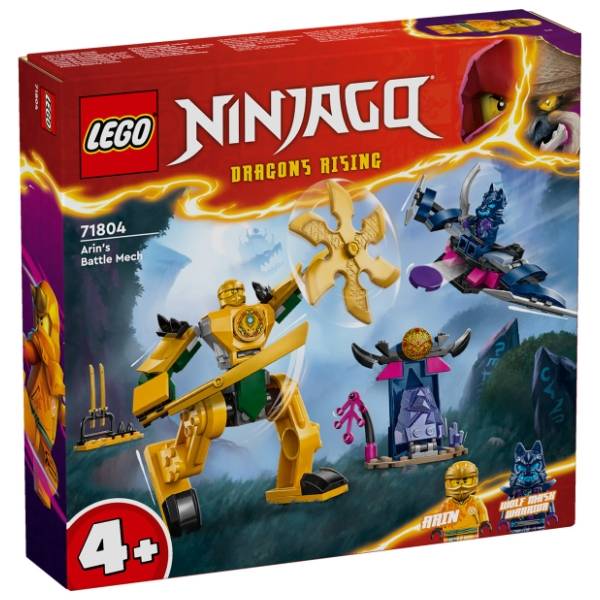 LEGO NINJAGO Arinov borbeni mek 71804