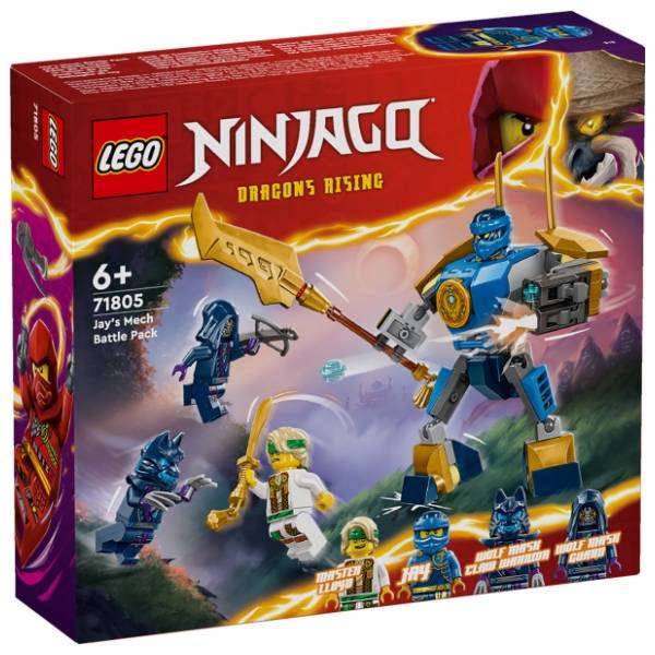 LEGO NINJAGO Džejov mek - borbeni paket 71805