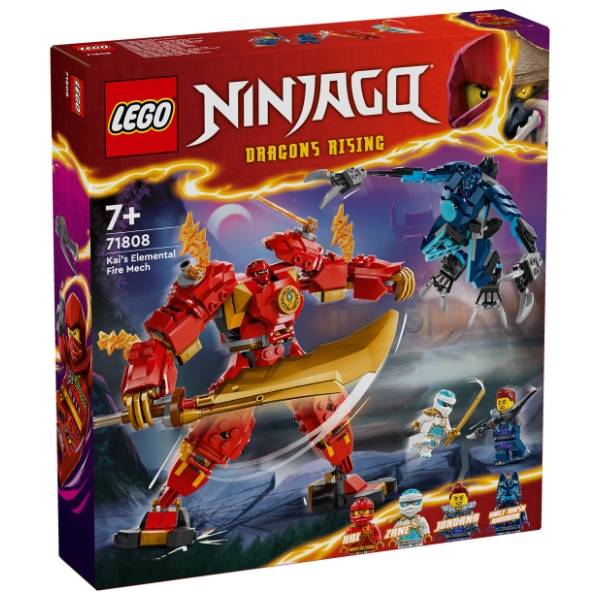 LEGO NINJAGO Kajev elementarni vatreni mek 71808
