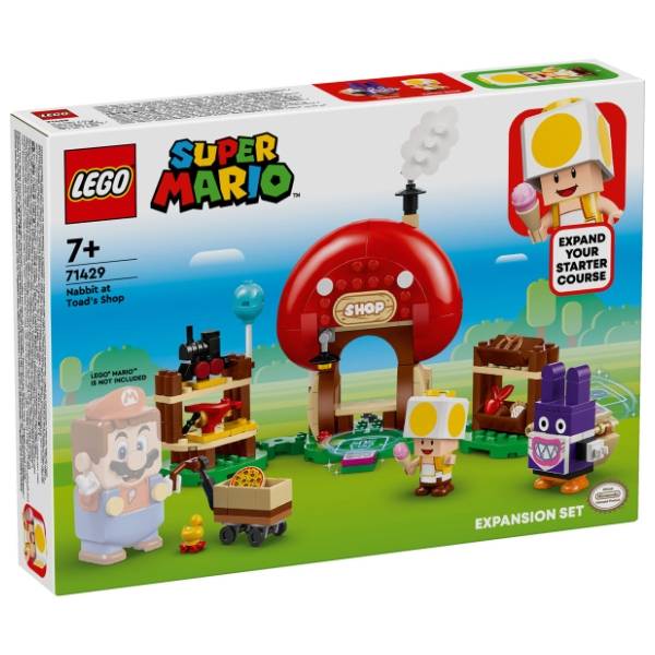 LEGO Super Mario Nabbit u Toadovoj prodavnici 71429