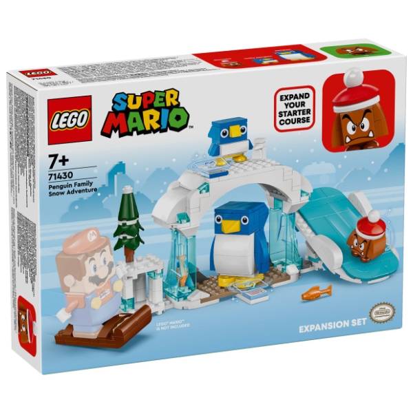 LEGO Super Mario snežna avantura porodice penguin 71430