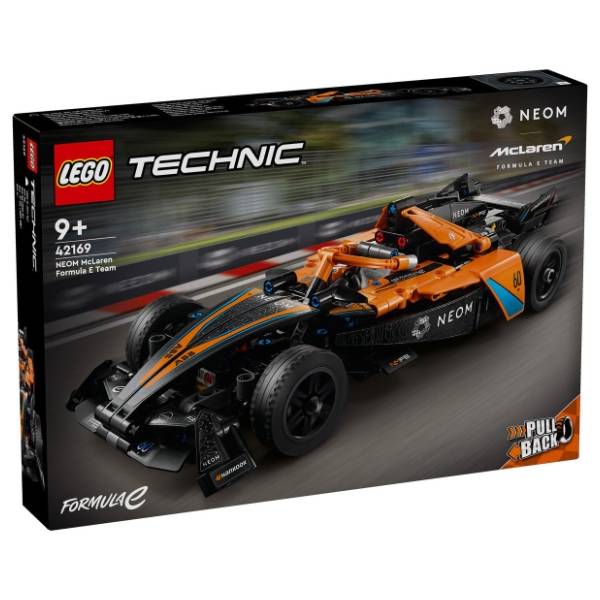 LEGO Technic Neom McLaren Formula E trkački automobil 42169