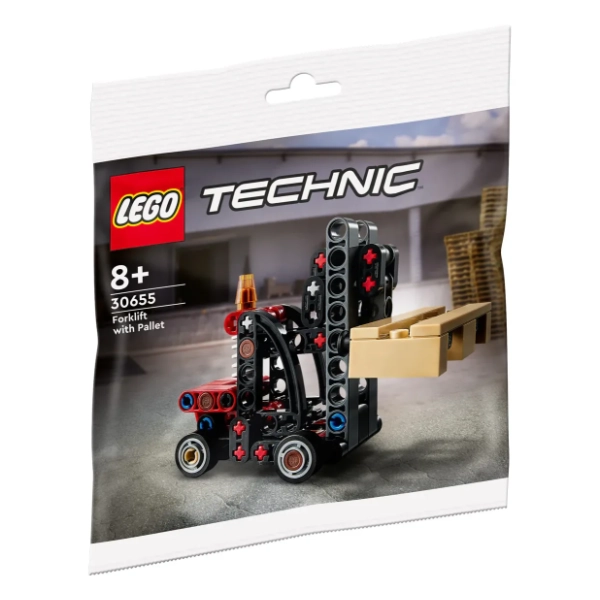 LEGO Technic viljuškar sa paletom 30655