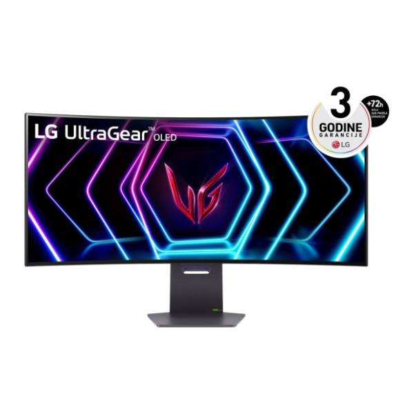 LG zakrivljeni monitor UltraGear 39GS95QE-B