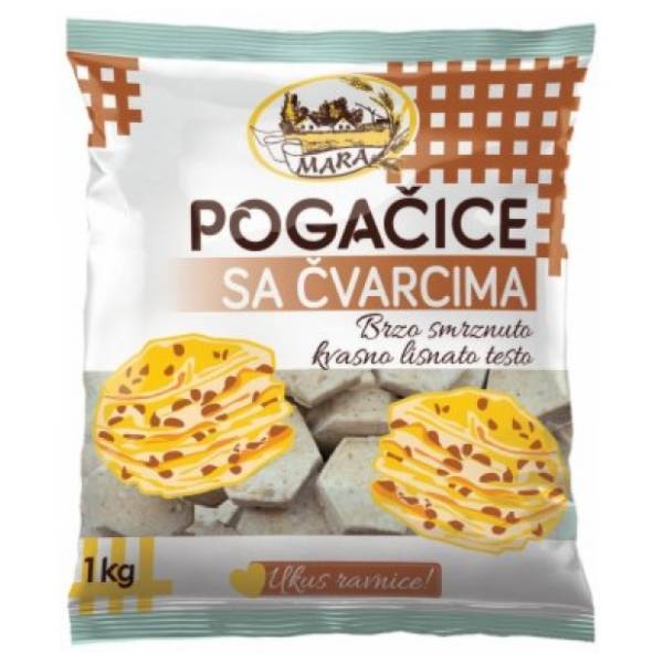 MARA smrznute pogačice sa čvarcima 1kg